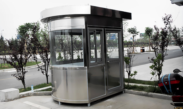 西安不銹鋼崗亭廠家 西安不銹鋼崗亭廠家